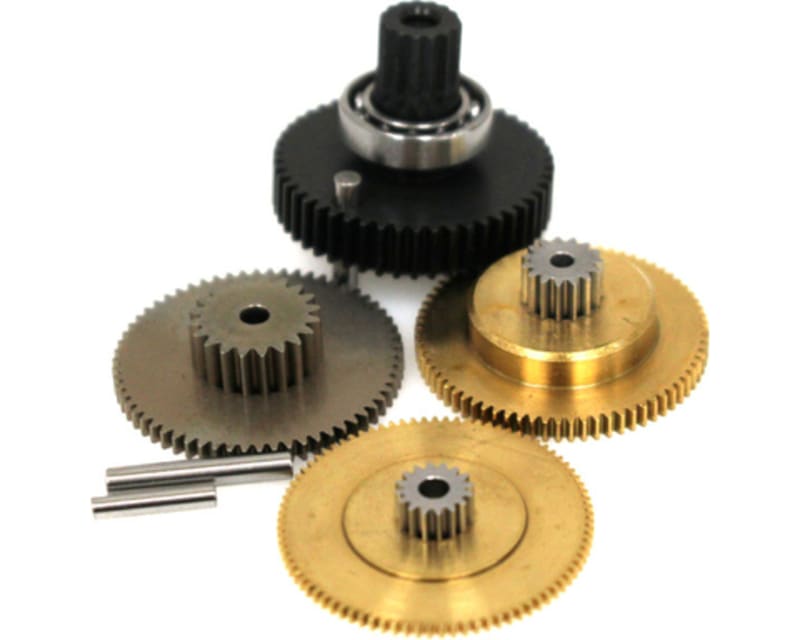 Servo Gear Set w/ Bearings