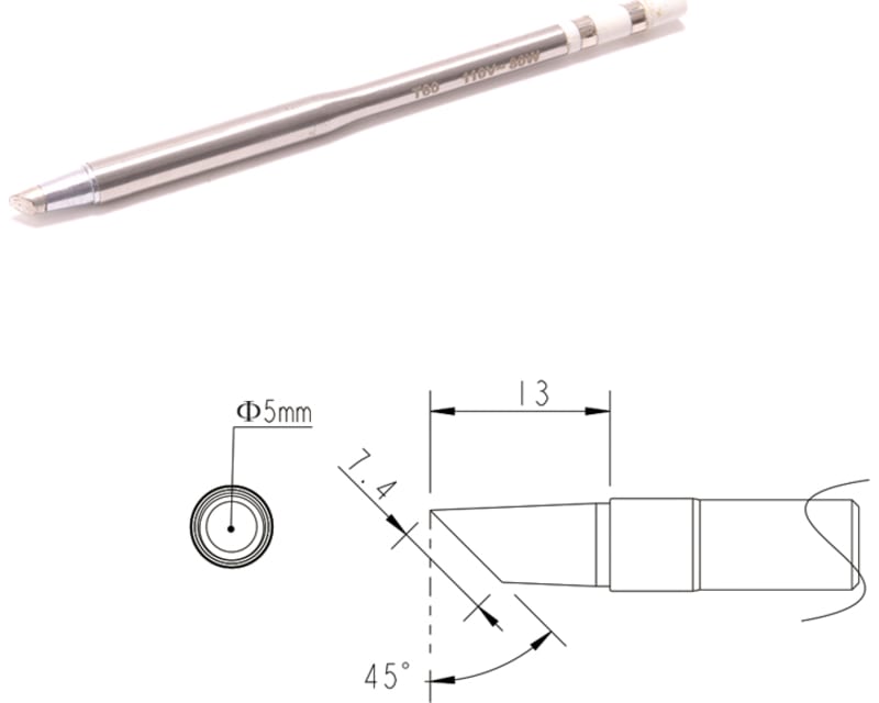 Tap to zoom Aerox 150hs Soldering Tip 220-240v Large Bevel