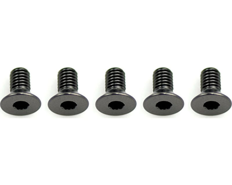 Alloy Csk Hex Screws M3 x 6 pk10