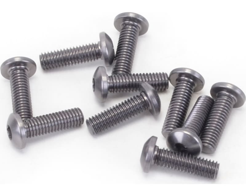 Alloy Button Head Hex Screws M3 x 10 pk10