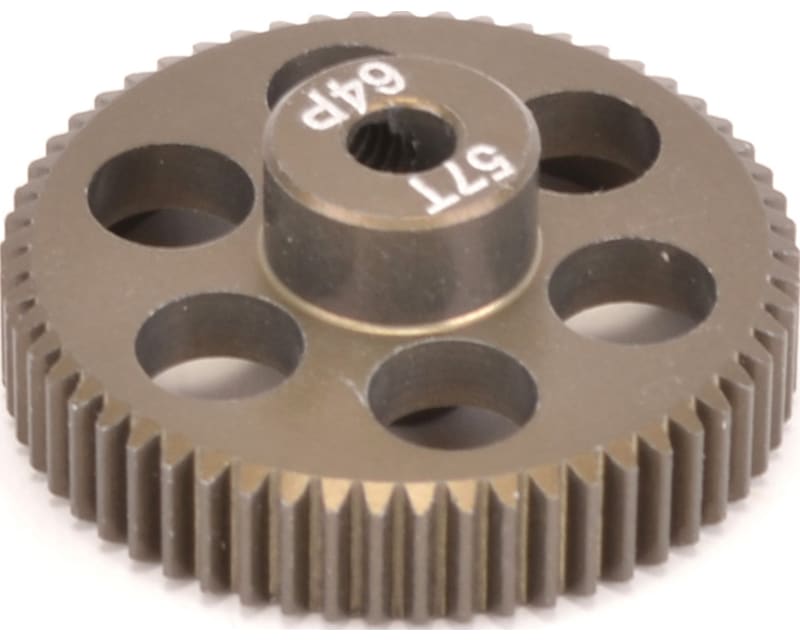 Tap to zoom Pinion Gear 64DP 57T (7075 Hard)