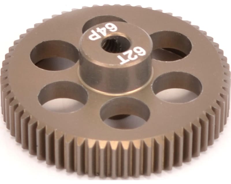 Tap to zoom Pinion Gear 64DP 62T (7075 Hard)