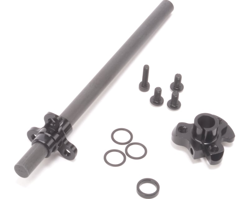 GT12 Carbon Spool Axle + Clamp V2