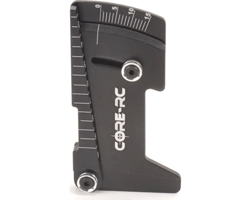 Aluminum Camber and Ride Height Gauge - Black photo