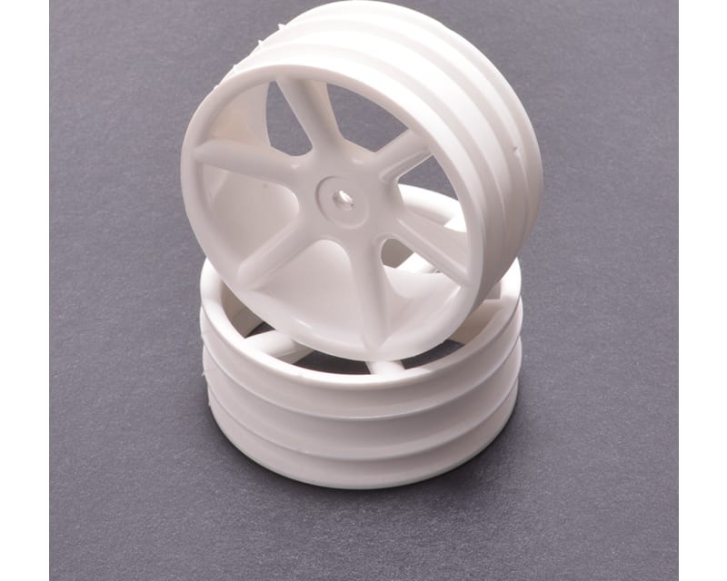 Jc 6 Spoke 2.2 4WD Front White Wheel Cat 2k Pr