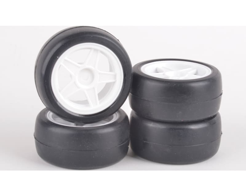 Rush Mini-Tires 28 Round Pre-Glued 4 pieces