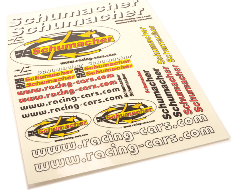 Decal sheet - Schumacher 3000
