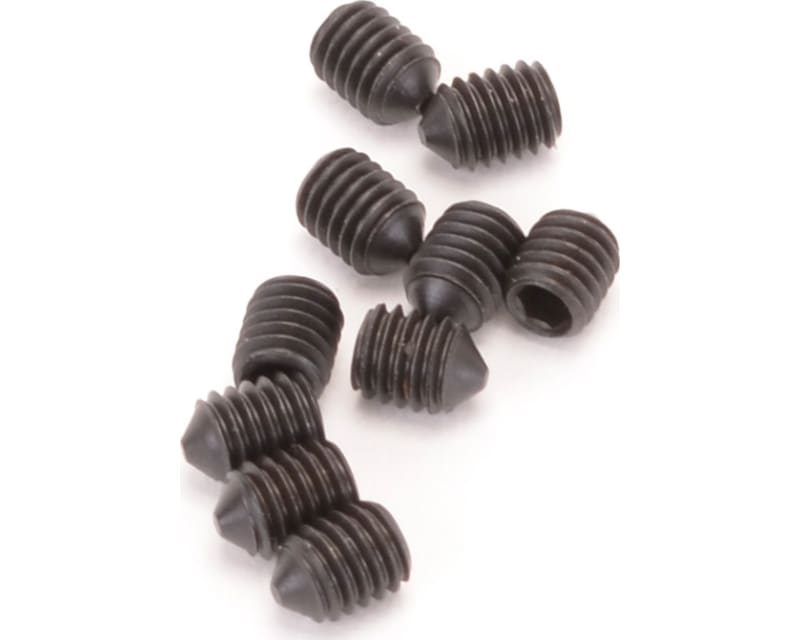 Speed Pack - M3x4 Grub Screw - Cone Point 10 pieces
