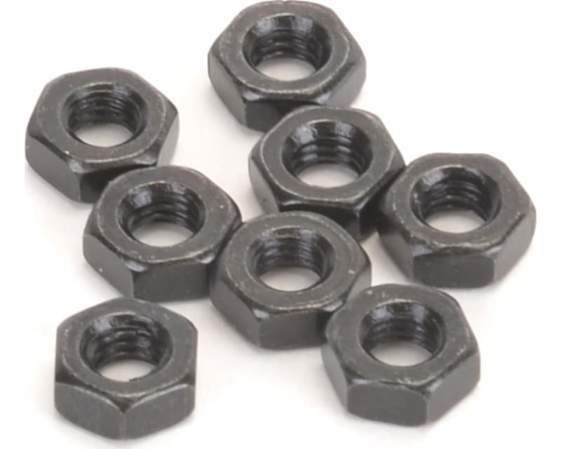 Tap to zoom SPEED PACK - M3 Steel Nut Black pk8