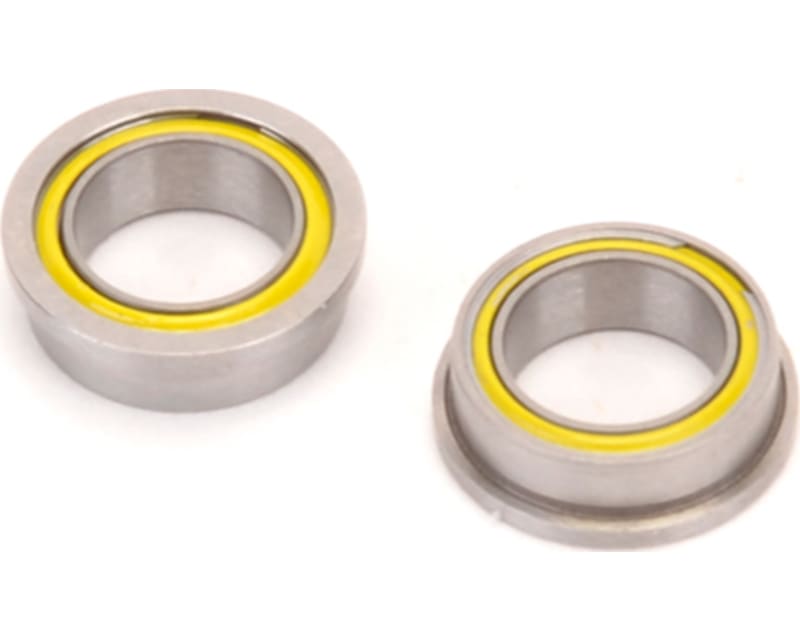 Ball Bearing - 1/4x3/8x1/8 Flanged Yellow - pr