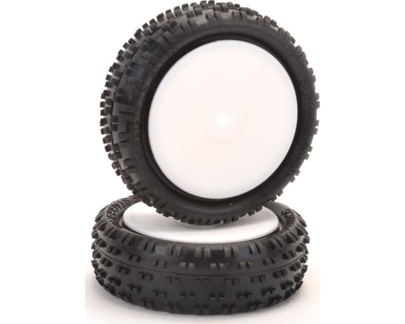 Wide Stagger Rib - 1:10 -Yellow-Pre-Glued pr