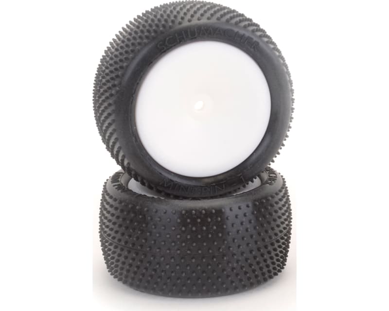 Mini Pin 1 - Rear - 1:10 - Yellow - Pre-Glued