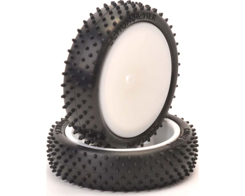 Mini Dart 1:10-Front-2WD-Pre-Glued Yellow pr