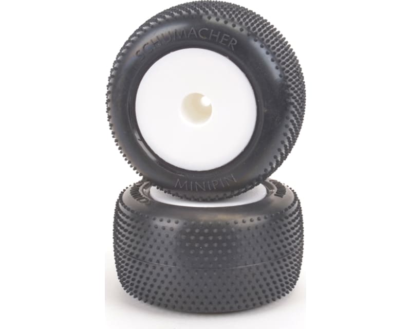 Mini Pin - Yell-Truck Tyre - Pre-Glued pr