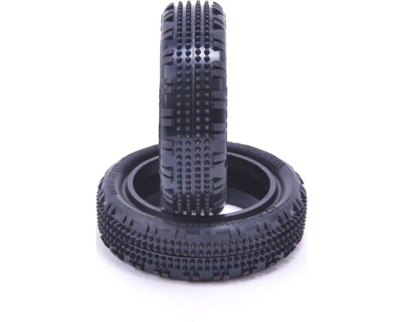 Fusion Slim - 1:10 2WD Tyres - Front - Silver - pr