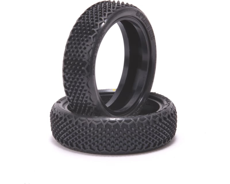 Splinter - 1:10 2WD Tires - Front - Silver Compound - Pair