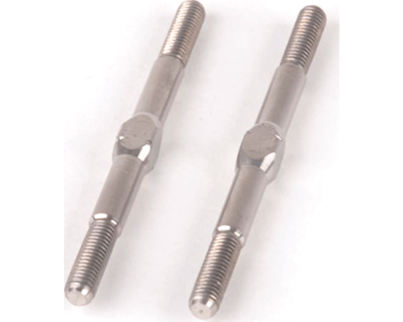 Titanium Turnbuckle - 45mm - Silver - pr photo