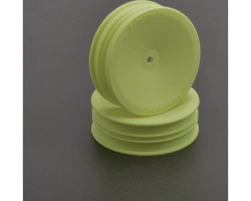 Tap to zoom Wheel Front Slim 2WD - Neon Yellow v2 - pr