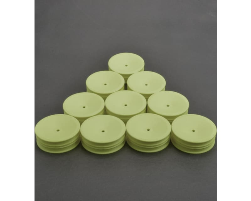 Wheel Front Slim 2WD - Neon Yellow v2 - 5 pair photo
