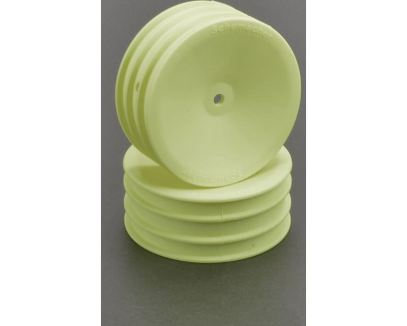 Wheel Front Med 2WD - Neon Yellow v2 - pr