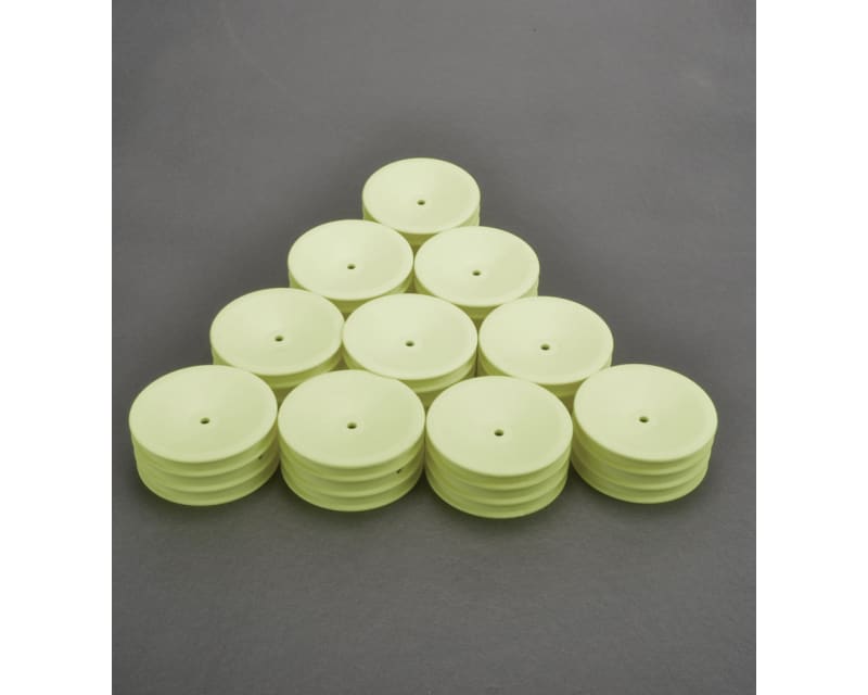 Wheel Front Med 2WD-Neon Yellow v2 - 5pr photo