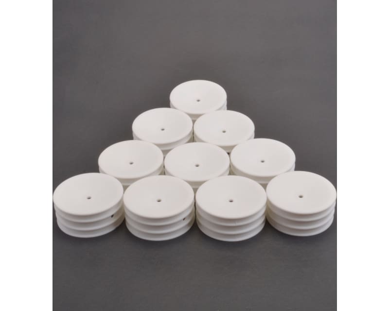 Wheel Front Med 2WD - White - 5pr