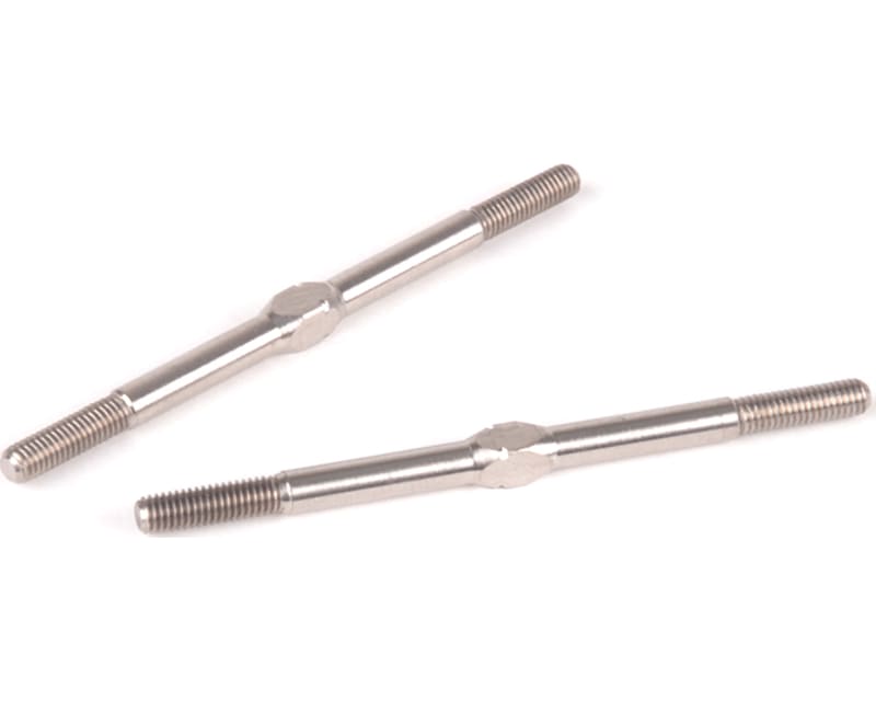 Titanium Turnbuckle - 56mm - Silver - pr