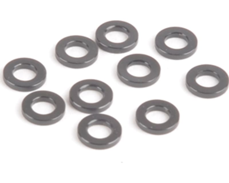 Tap to zoom M3 Black Aluminum Washers 1.00mm (10)