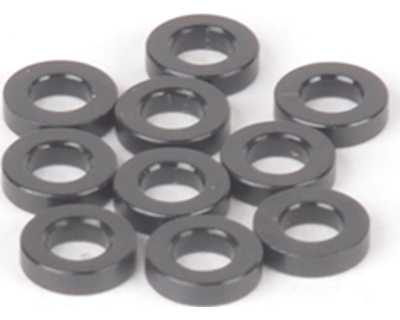 Tap to zoom M3 Alloy Washer Black 1.5 mm pk10