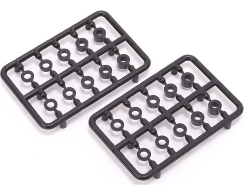 Plastic Washer Set 1 1.5 2 3 4mm (20 pieces)