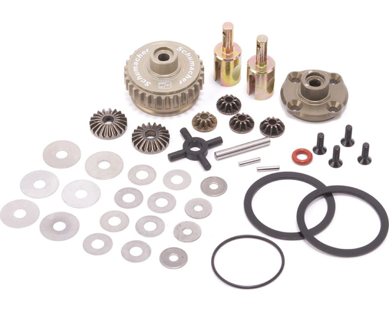 Aluminum Diff Complete V2 Front - L1R