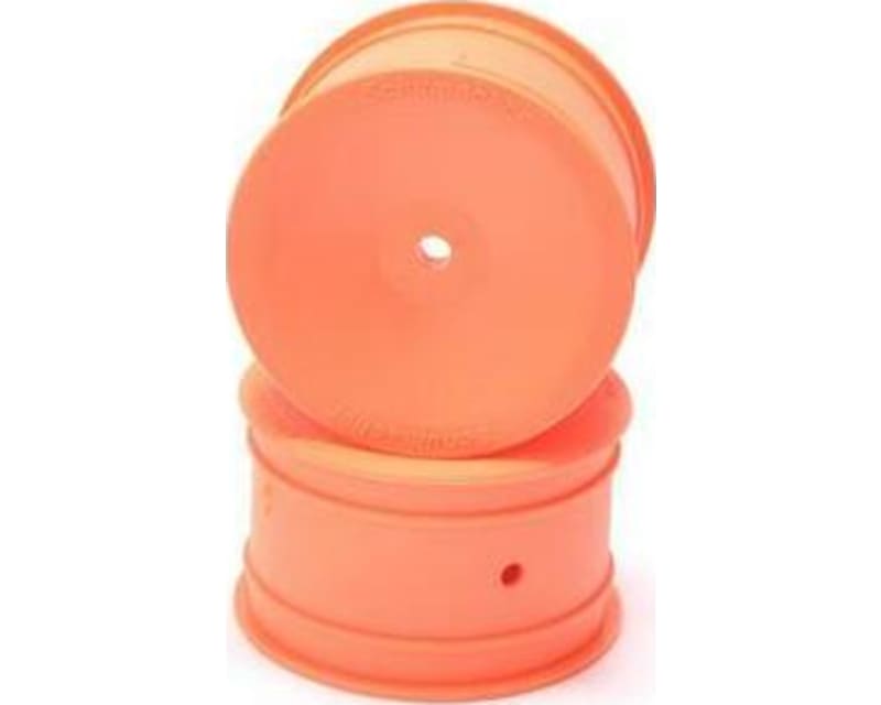 Wheel; 12mm Hex Rear - Orange - Off Road - Pr