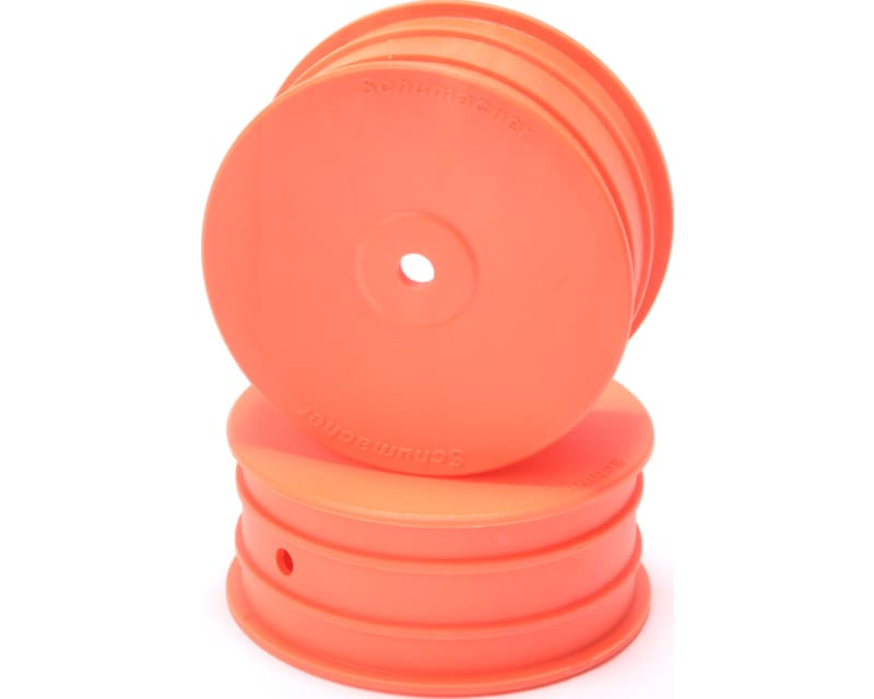 Tap to zoom Wheel; Hex Front - Orange - 4wd - Pr