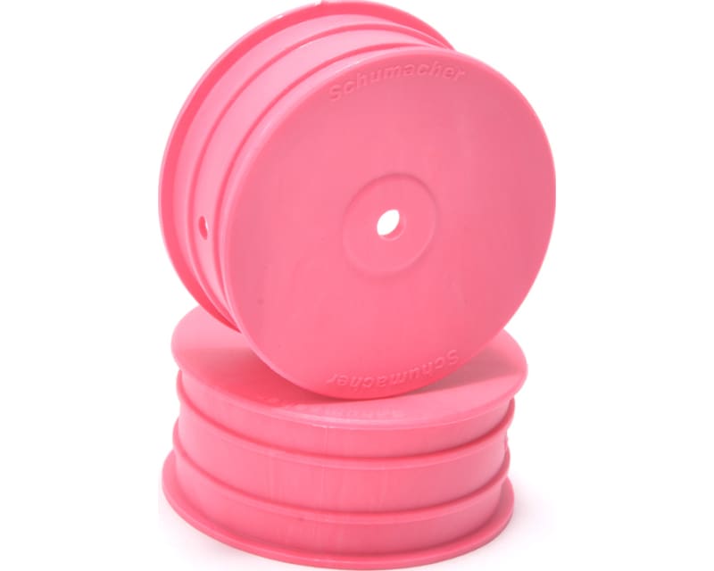 Wheel; Hex Front - Pink- 4wd - Pr