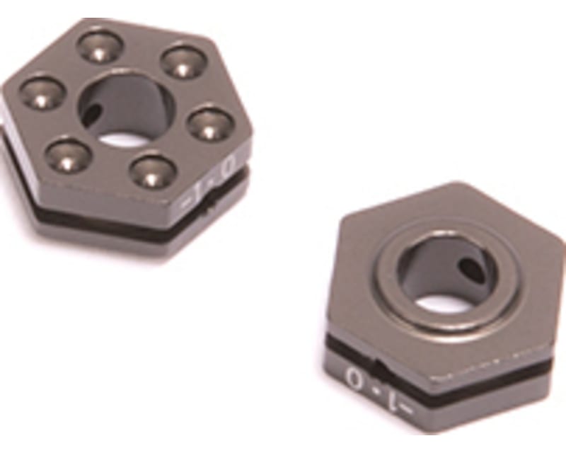 Tap to zoom alum Wheel Hex 5mm (-1) (pr) - CAT PB
