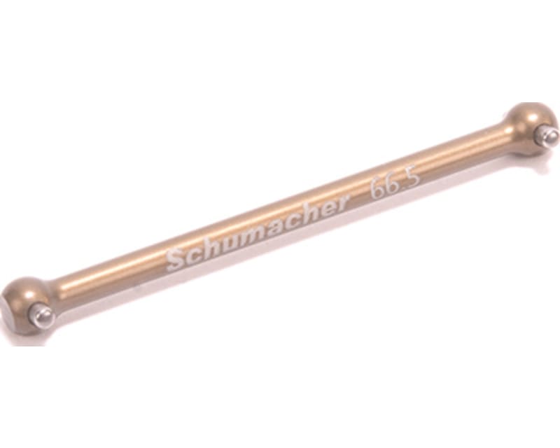 alum Front Centre Driveshaft (66.5) -Diff- CAT PB