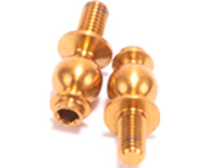 Titanium 5.5mm Ball Stud Short (pr) - CAT PB