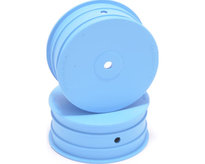 Wheel; 12mm Hex - Front - 4WD - Blue - pair