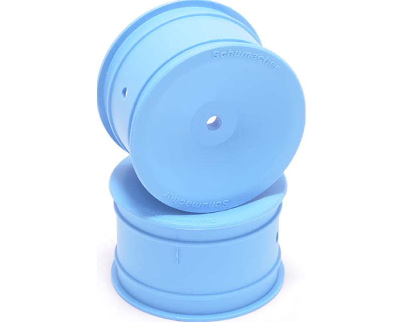 Wheel; 12mm Hex - Rear - Blue - Offroad - pair