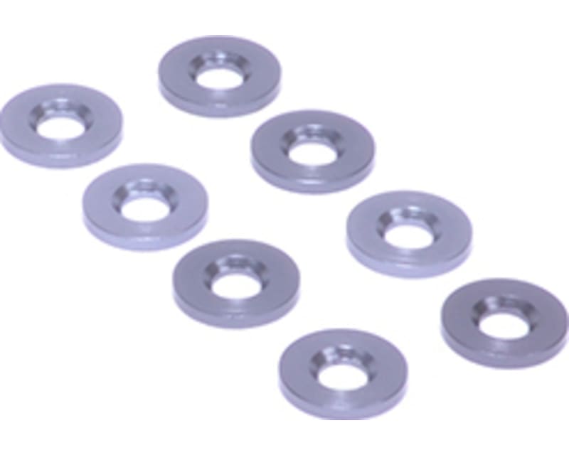 Tap to zoom Alloy Grey Wishbone Spacer 1.0mm - Mi10 (pk8)