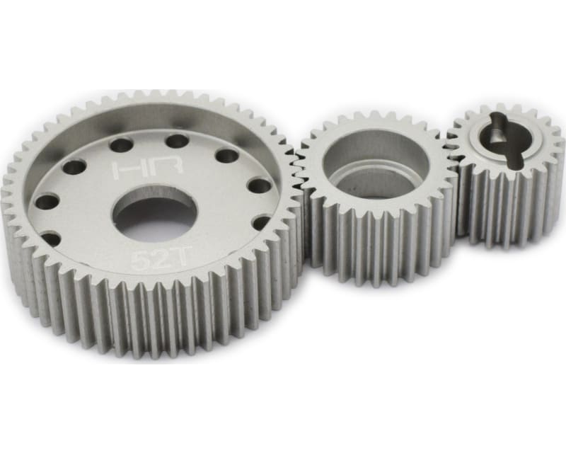 Hard Anodized Aluminum Center Gear Set