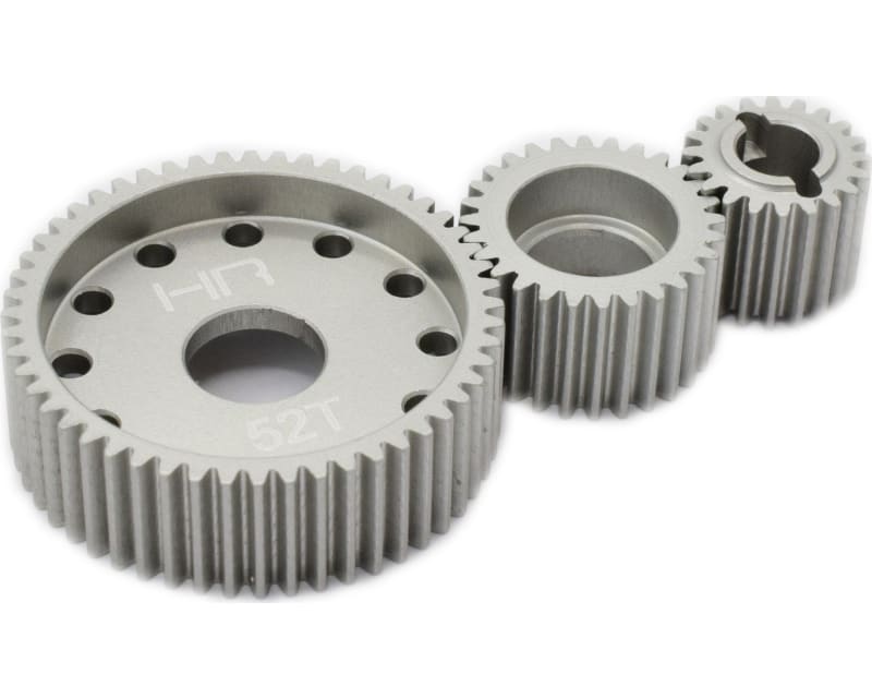Hard Anodized Aluminum Center Gear Set
