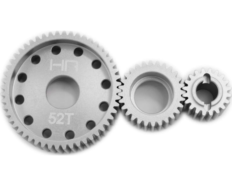 Hard Anodized Aluminum Center Gear Set