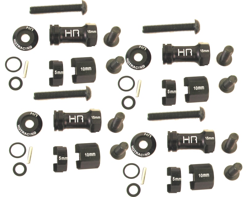 Aluminum 12mm Multi Width Hex Hub 30 to 60mm