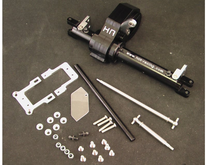 discontinued Black Aluminum Moa Steering Axle Kit Axial Ax10 Scx