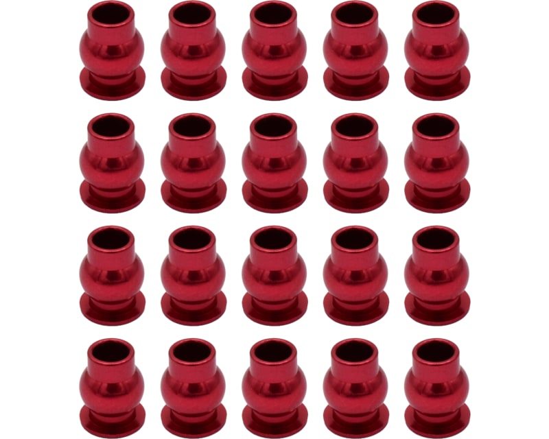 Red Aluminum Suspension 5.8mm Pivot Balls (20) photo