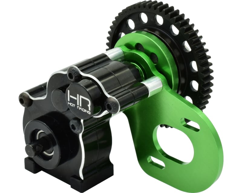 Complete Steel Gear Transmission Gearbox - AX10 SCX10