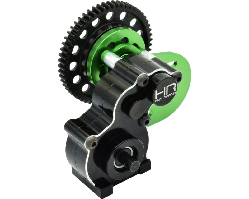 Complete Steel Gear Transmission Gearbox - AX10 SCX10