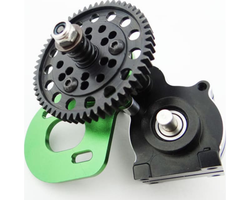 Complete Steel Gear Transmission Gearbox - AX10 SCX10