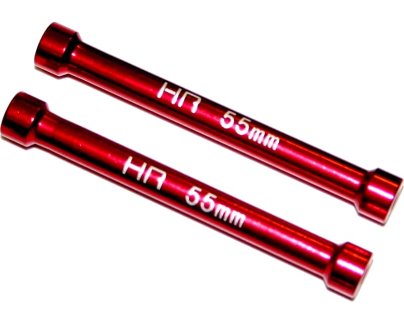 Aluminum Standoff Post Link 55mm w/ M3 Threads (Red)(2)